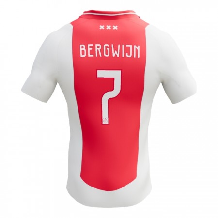 Virallinen pelipaita Ajax Steven Bergwijn 7 Koti 2024-25 Lyhythihainen - Miesten Virallinen pelipaita Ajax Steven Bergwijn 7 Koti 2024-25 Lyhythihainen - Miesten